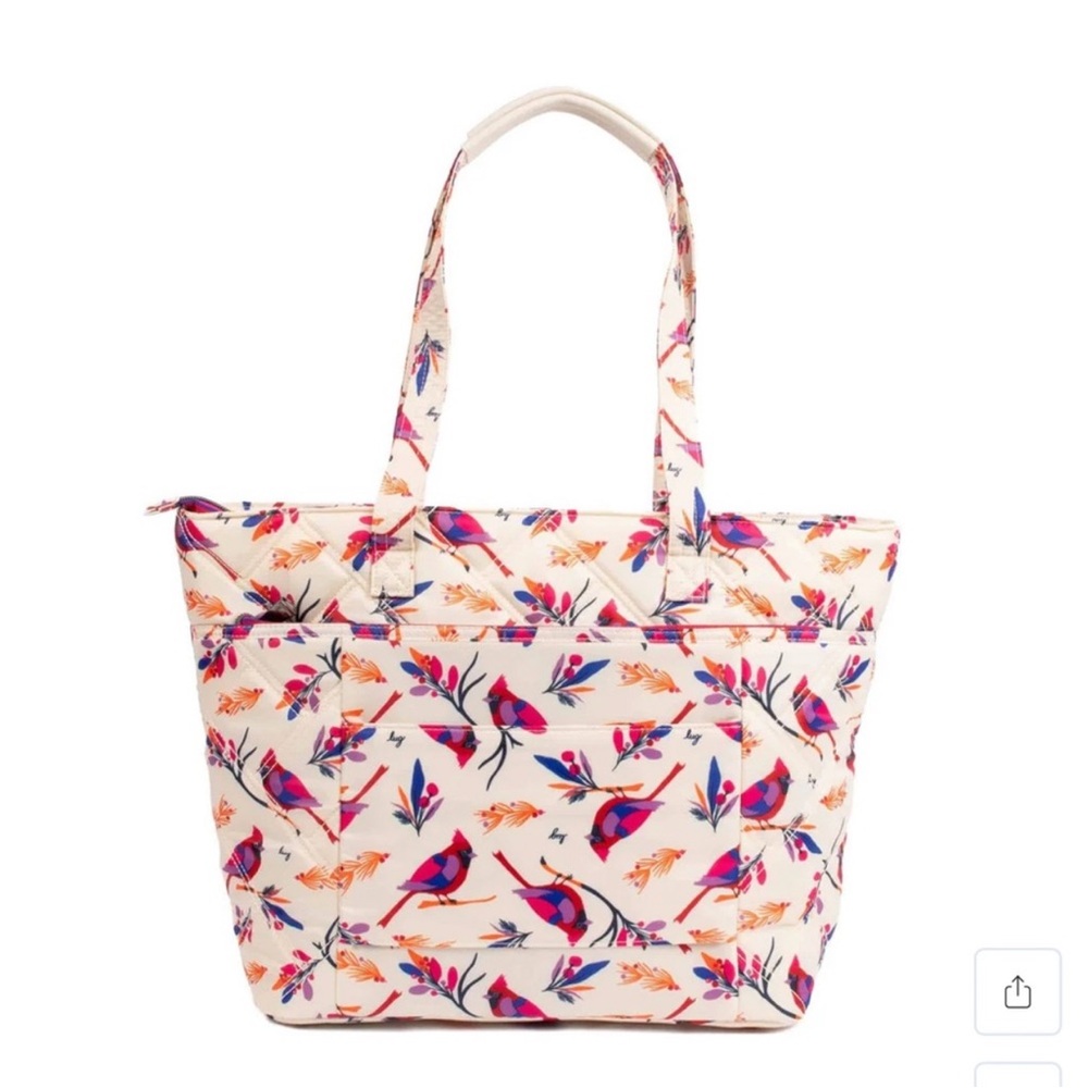 Lug Skyliner 2 Tote Bag “ Cardinal Cream”. NWT - Picture 6 of 10